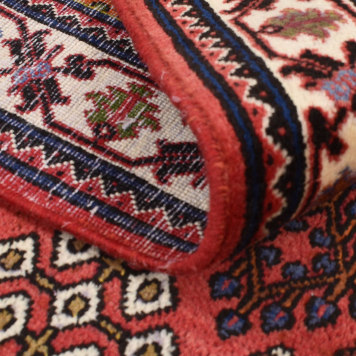 Perserteppich - Nomadic - 161 x 111 cm - hellrot