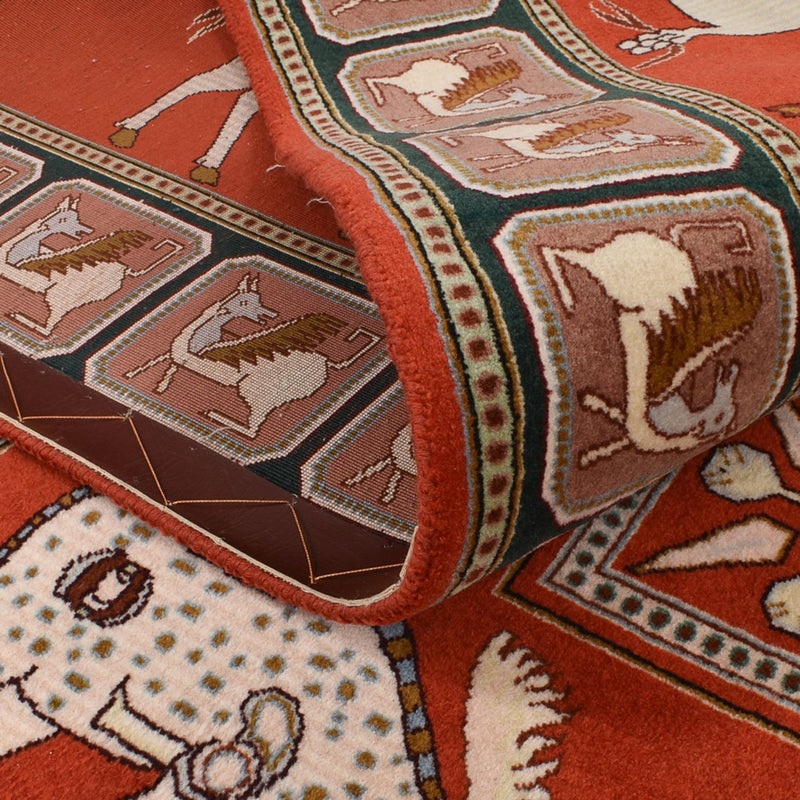 Perserteppich - Täbriz - Royal quadratisch  - 255 x 245 cm - mehrfarbig