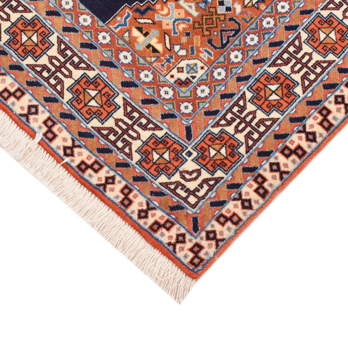 Perserteppich - Täbriz - Royal - 142 x 100 cm - dunkelblau