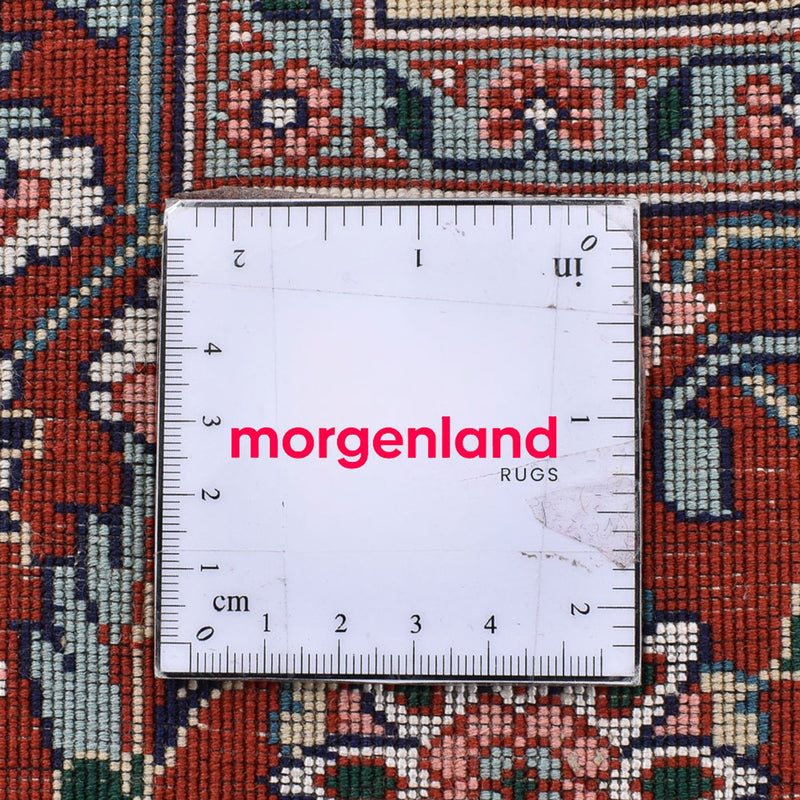 Perserteppich - Täbriz - Royal quadratisch  - 203 x 200 cm - rost