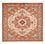 Perserteppich - Nomadic quadratisch  - 200 x 197 cm - hellbeige