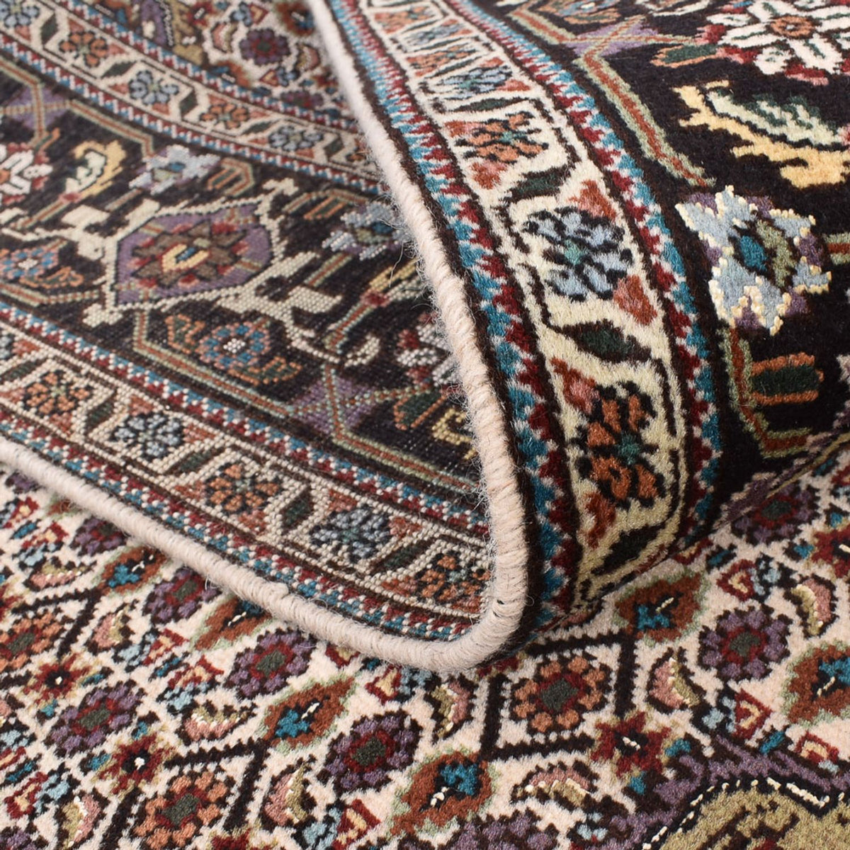 Perserteppich - Täbriz - Royal quadratisch  - 202 x 200 cm - sand