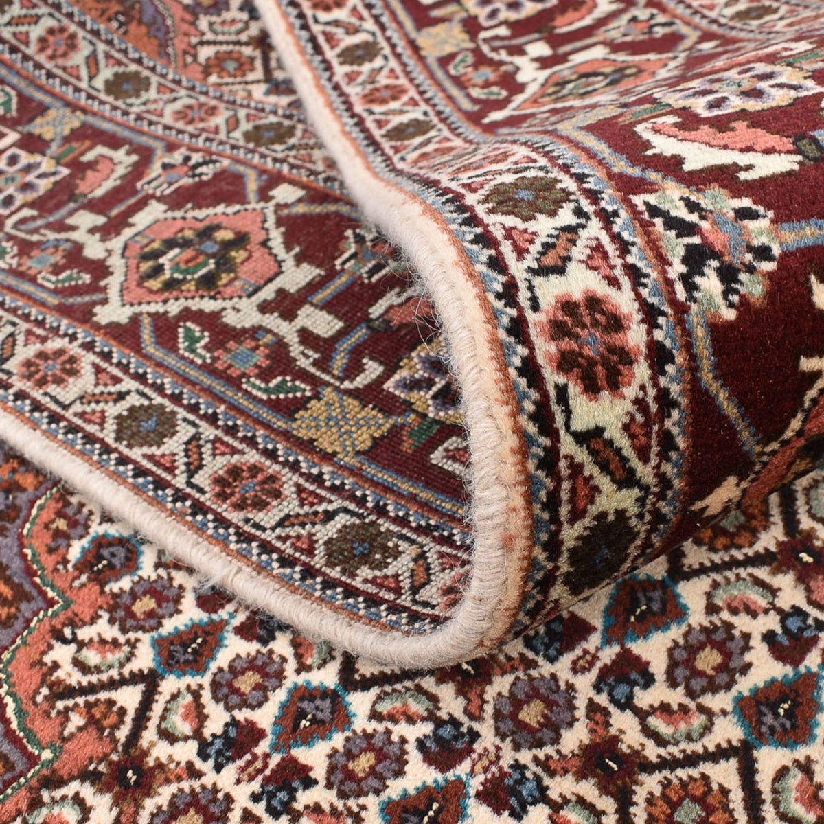 Perserteppich - Täbriz - Royal quadratisch - 203 x 200 cm - hellbraun