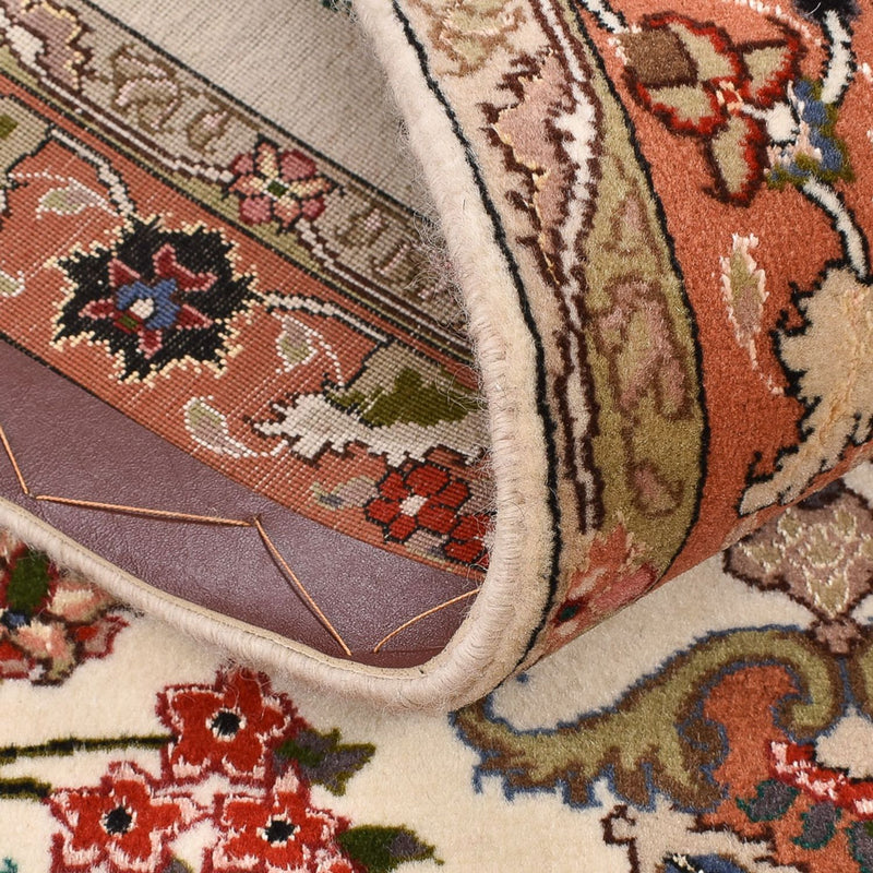 Läufer Perser - Täbriz - Royal - 205 x 82 cm - mehrfarbig