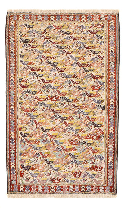 Kelim Seide Teppich 160x255cm