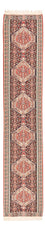 Läufer Kelim - Oriental - 395 x 85 cm - dunkelbeige