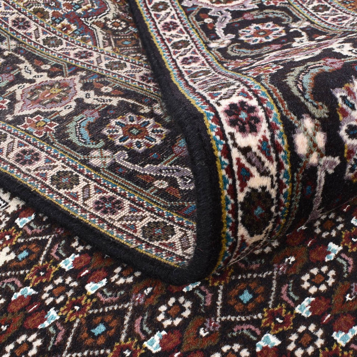 Perserteppich - Täbriz - Royal quadratisch - 200 x 200 cm - braun