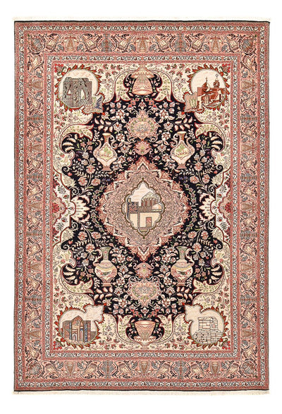 Täbriz - 50 Raj Teppich 202x302cm - Perserteppich