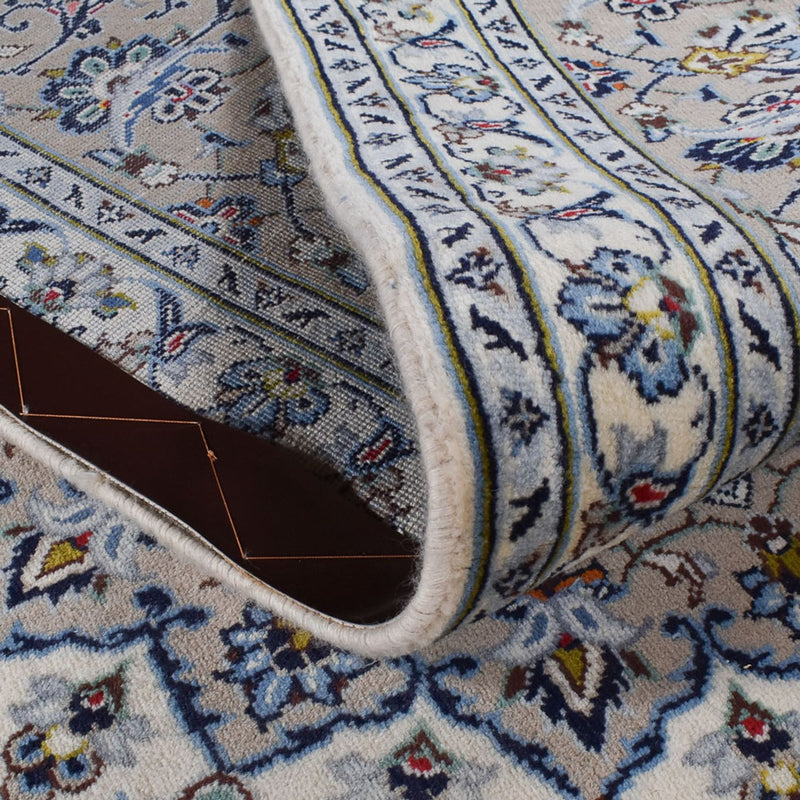 Perserteppich - Keshan - Royal - 360 x 248 cm - grau