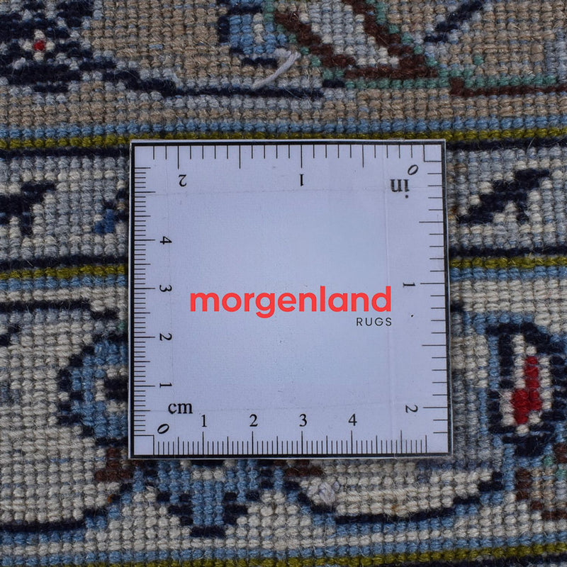 Perserteppich - Keshan - Royal - 360 x 248 cm - grau