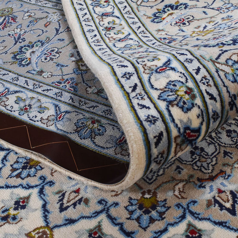 Perserteppich - Keshan - Royal - 350 x 240 cm - grau