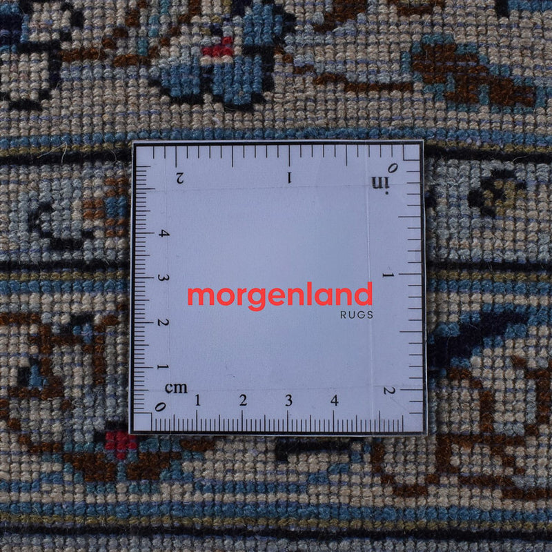 Perserteppich - Keshan - Royal - 358 x 250 cm - grau