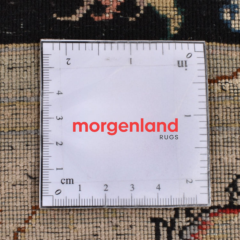 Läufer Perser - Täbriz - Royal - 204 x 100 cm - dunkelblau