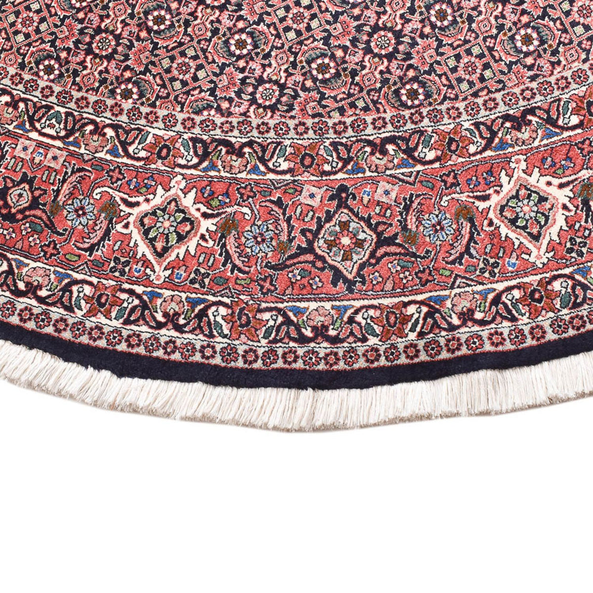 Perserteppich - Bidjar rund  - 255 x 255 cm - rost