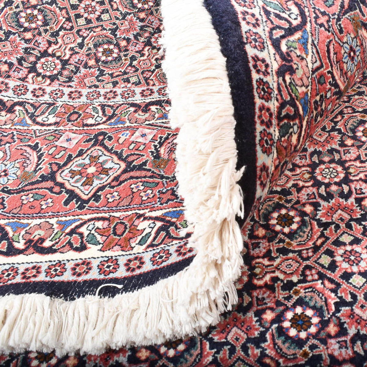 Perserteppich - Bidjar rund  - 255 x 255 cm - rost