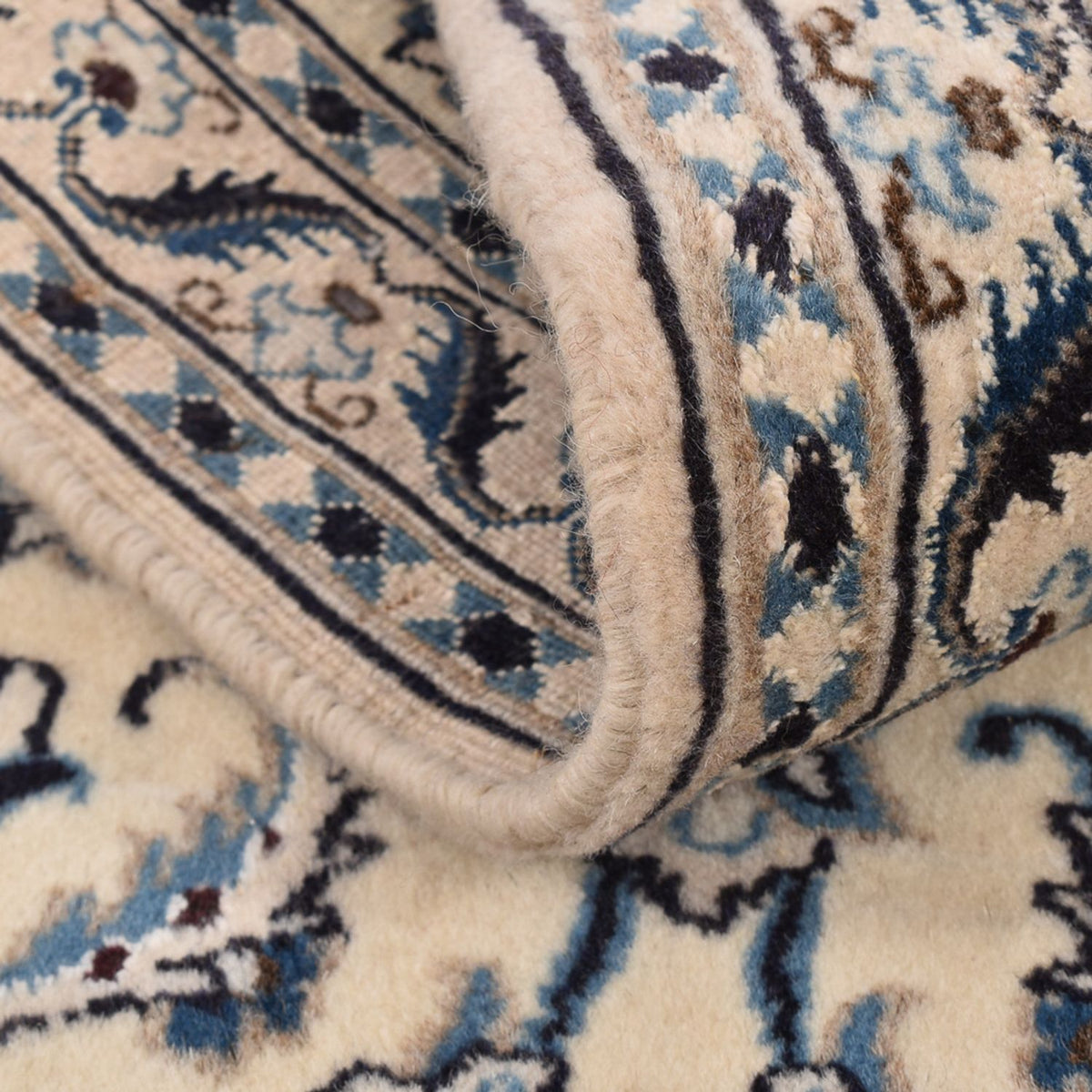 Läufer Perser - Nain - Royal - 192 x 61 cm - creme