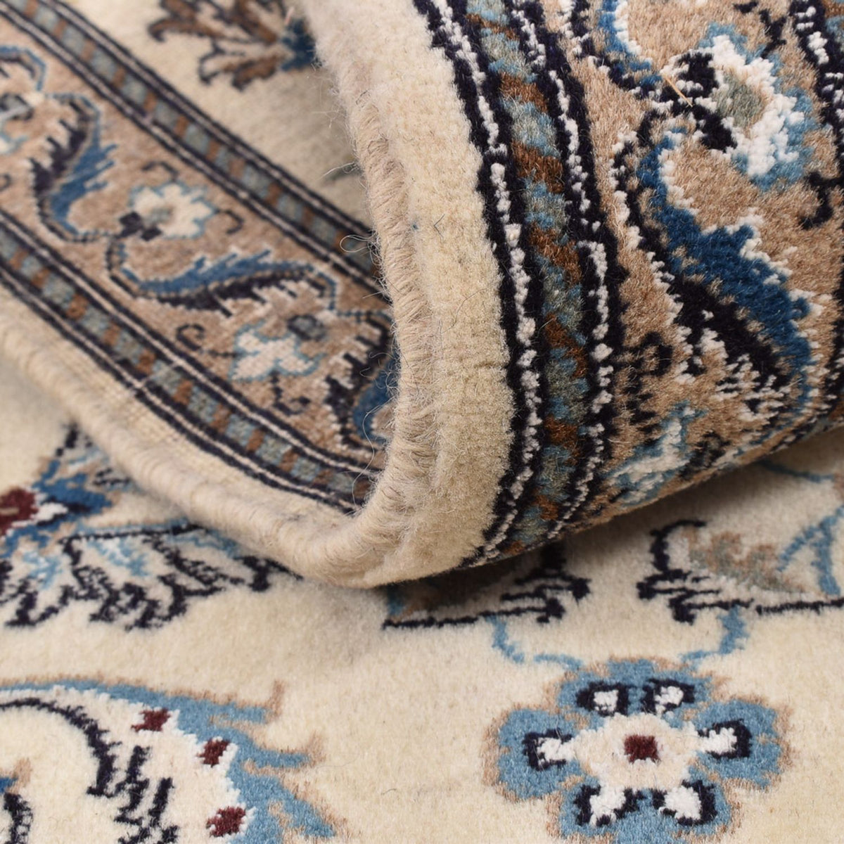 Läufer Perser - Nain - Royal - 185 x 61 cm - creme