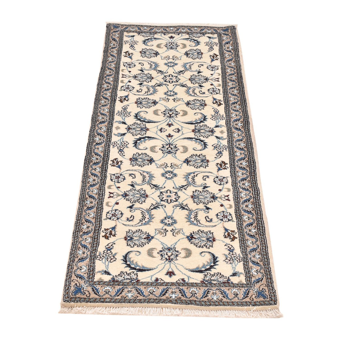 Läufer Perser - Nain - Royal - 185 x 61 cm - creme