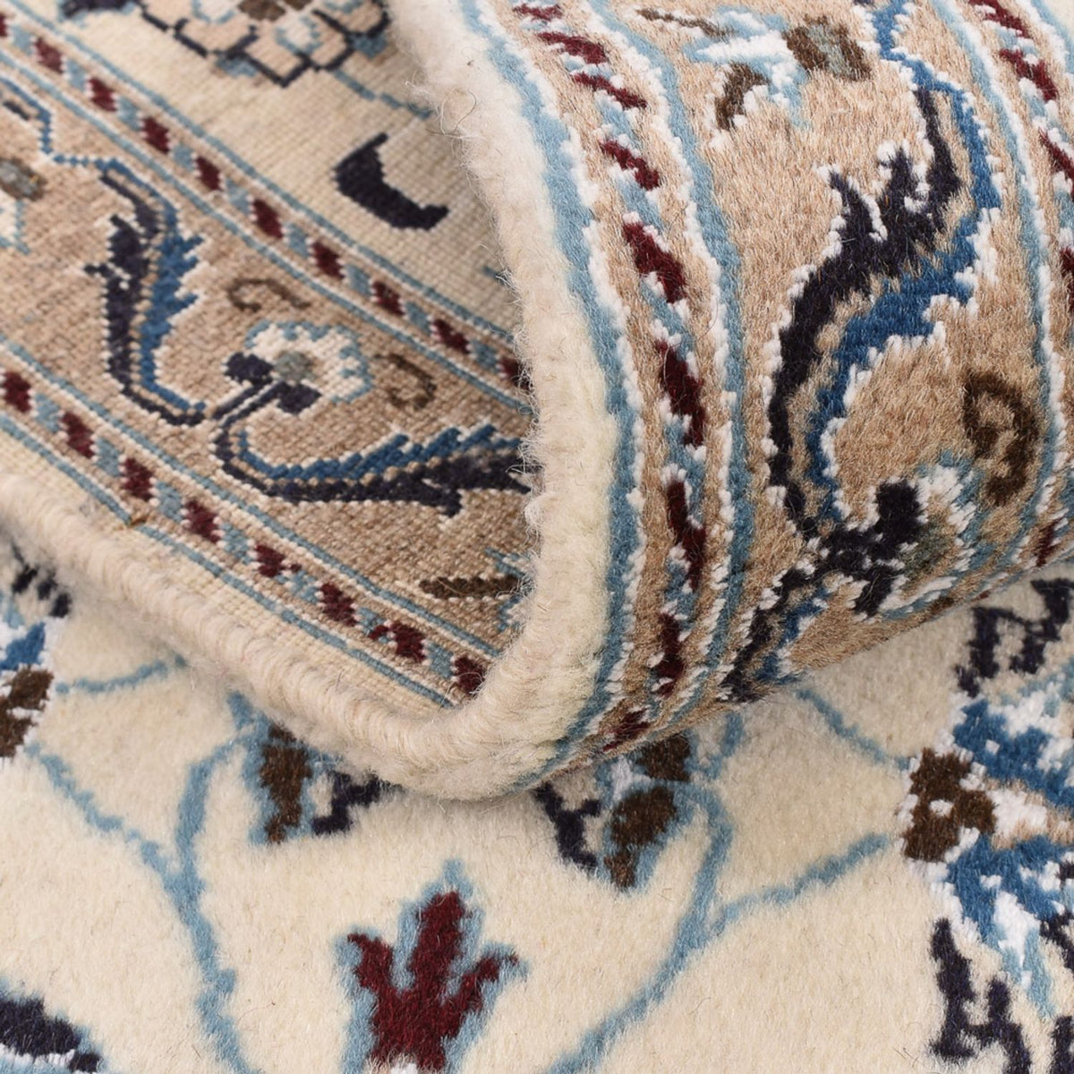 Läufer Perser - Nain - Royal - 198 x 59 cm - creme