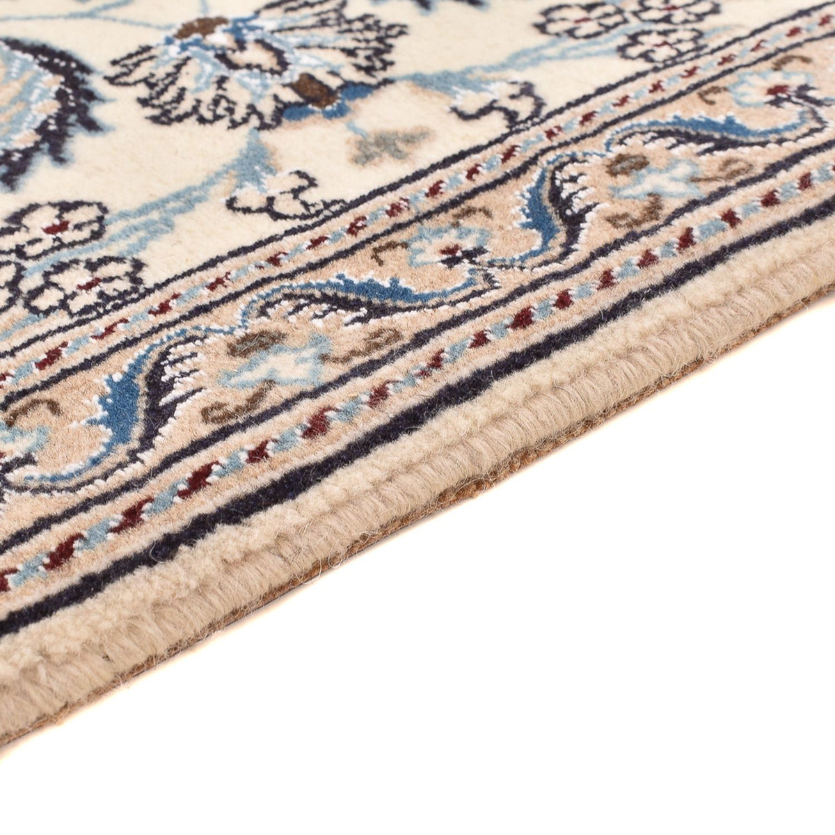 Läufer Perser - Nain - Royal - 193 x 62 cm - creme