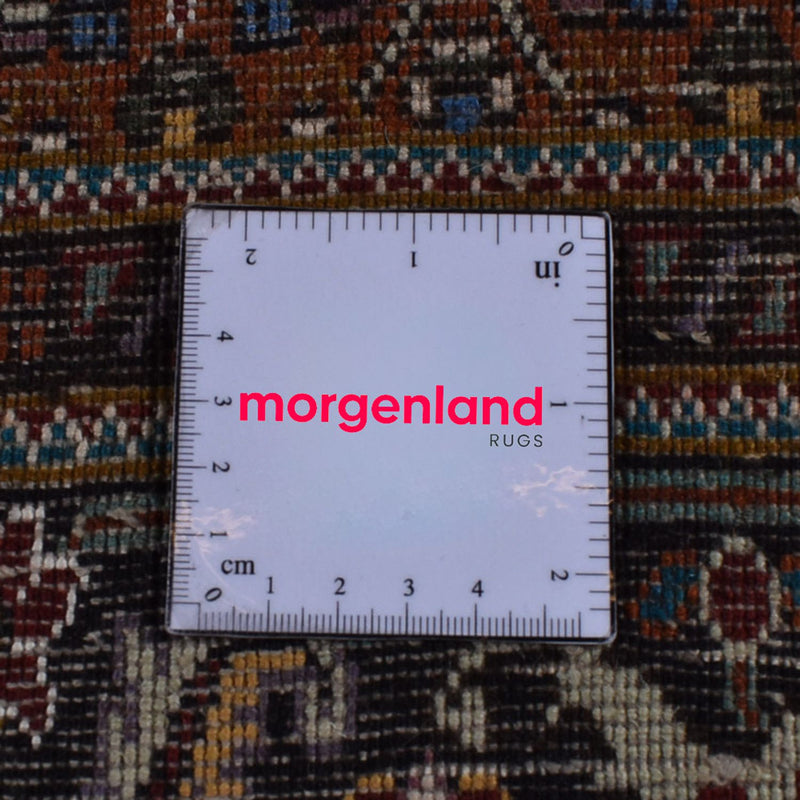 Perserteppich - Täbriz - Royal - 206 x 158 cm - anthrazit