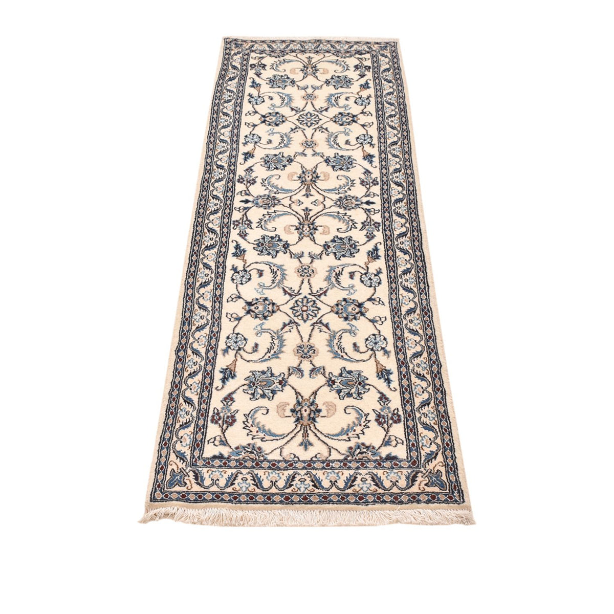 Läufer Perser - Nain - Royal - 204 x 58 cm - creme