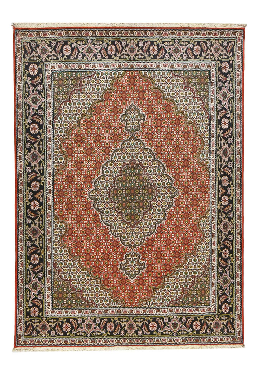 Perserteppich - Täbriz - Royal - 205 x 150 cm - rot