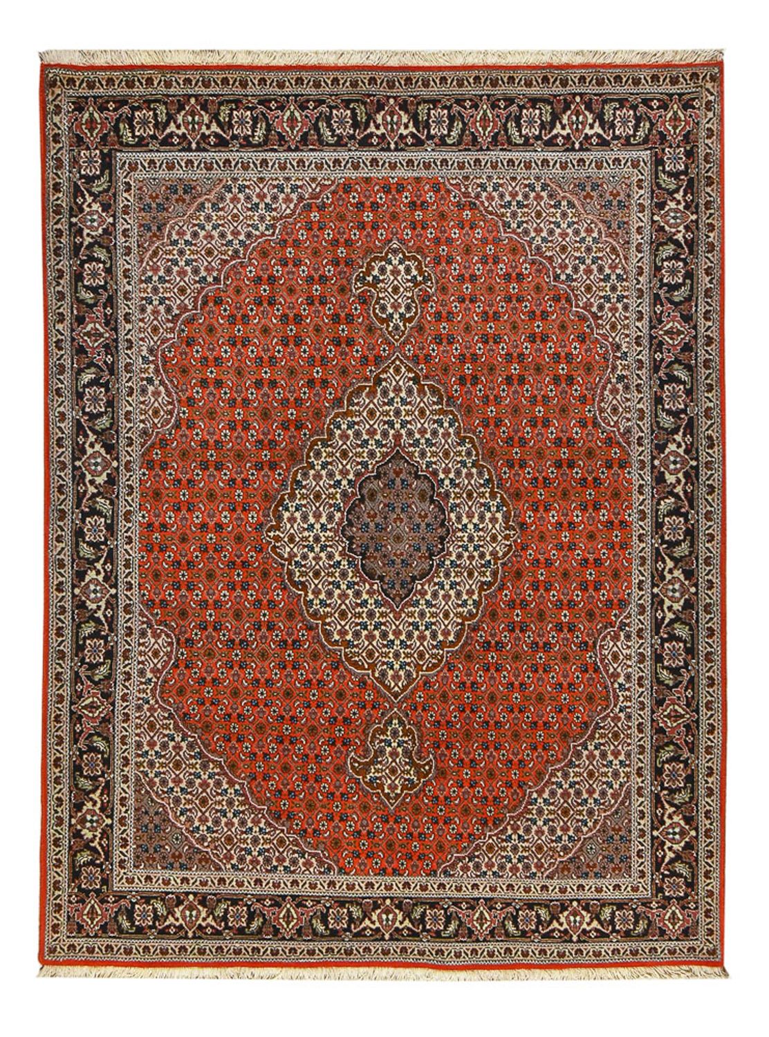 Perserteppich - Täbriz - Royal - 205 x 155 cm - rot