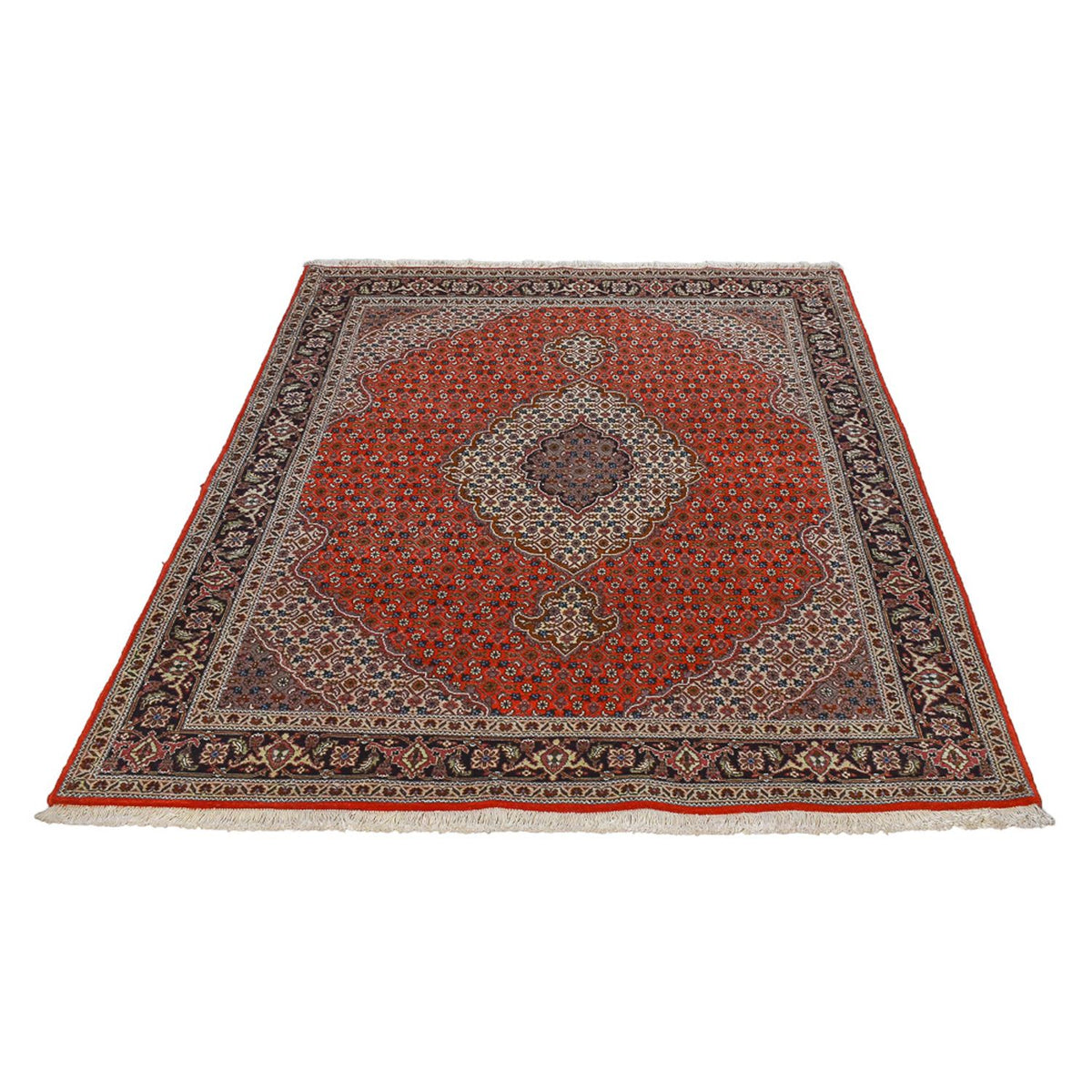 Perserteppich - Täbriz - Royal - 205 x 155 cm - rot
