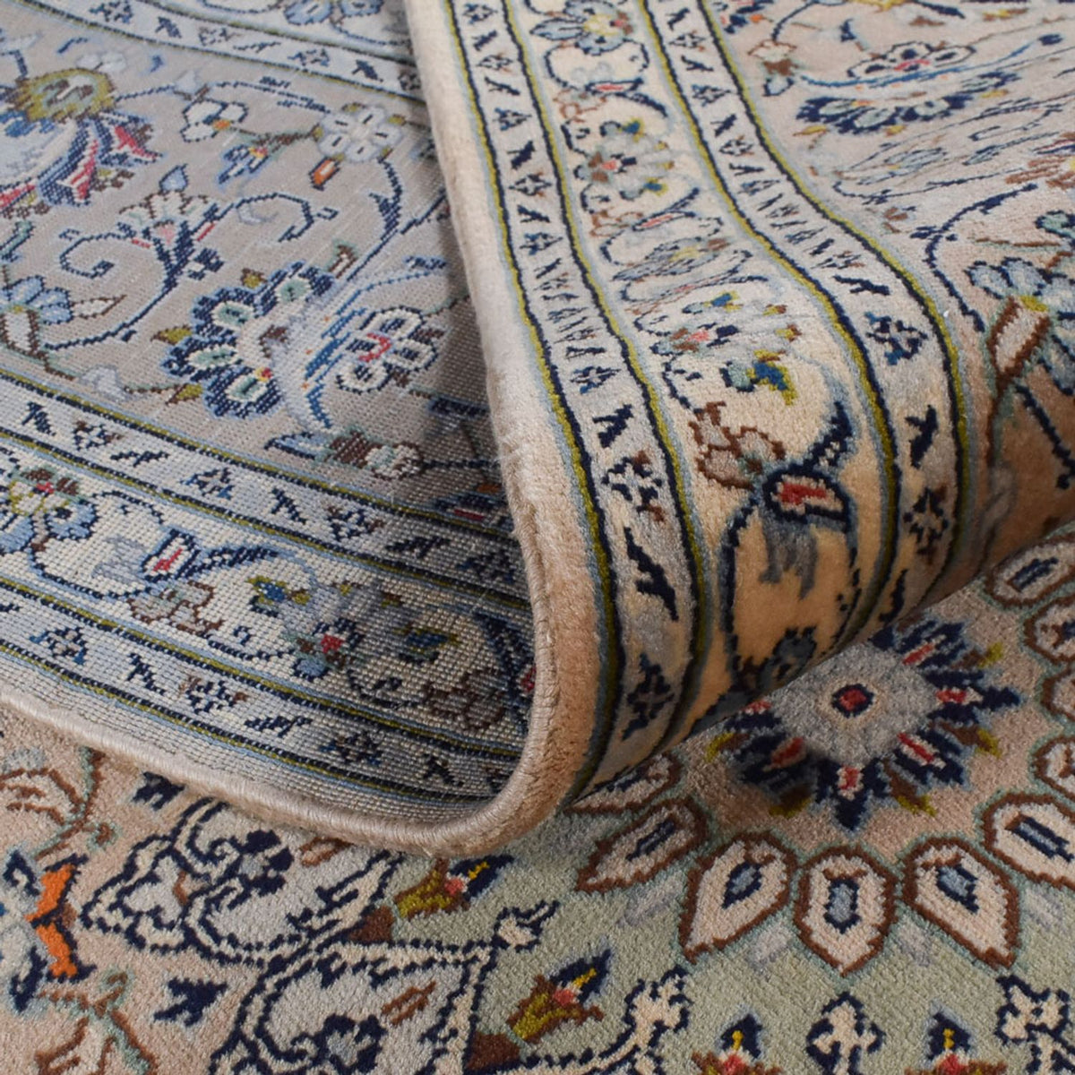 Perserteppich - Keshan - Royal - 345 x 246 cm - sand