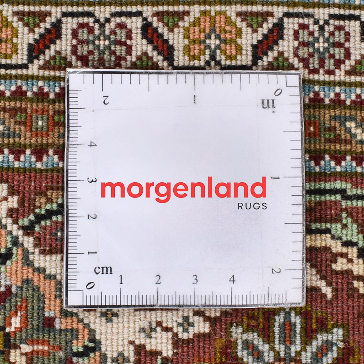 Läufer Perser - Täbriz - Royal - 404 x 150 cm - hellbraun