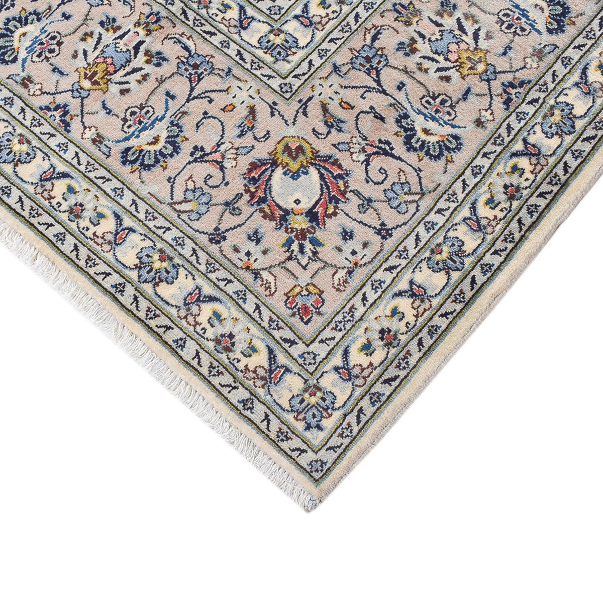 Perserteppich - Keshan - Royal - 340 x 250 cm - grau
