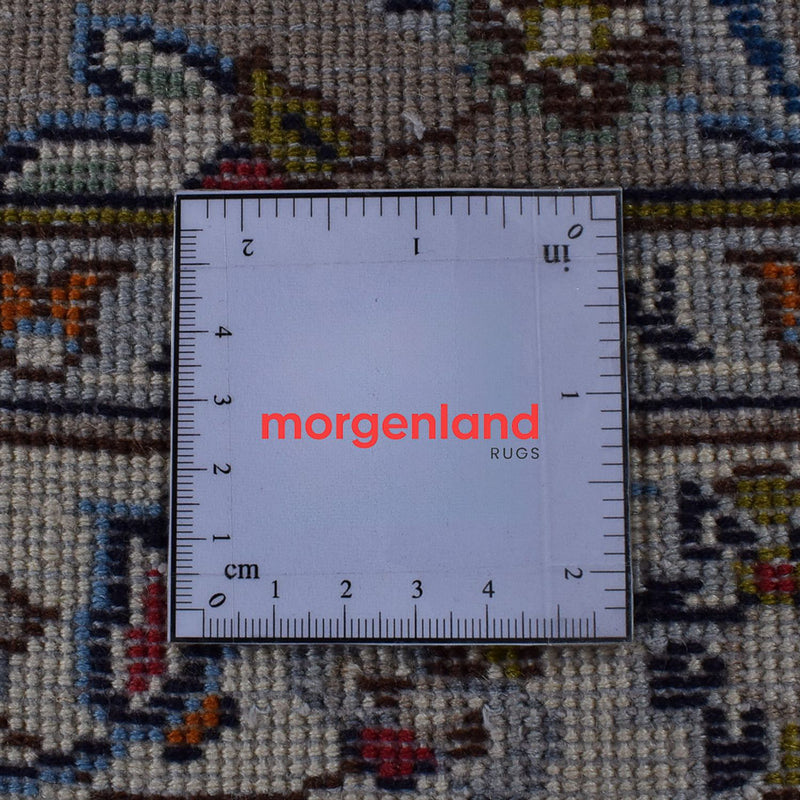 Perserteppich - Keshan - Royal - 365 x 247 cm - grau