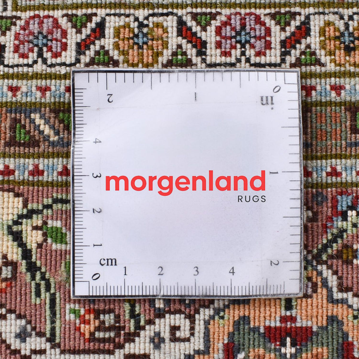 Läufer Perser - Täbriz - Royal - 400 x 202 cm - hellrot