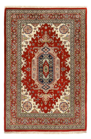 Perserteppich - Ghom - Royal - 204 x 137 cm - rot