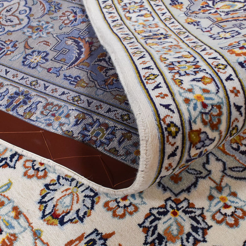 Perserteppich - Keshan - Royal - 340 x 233 cm - grau