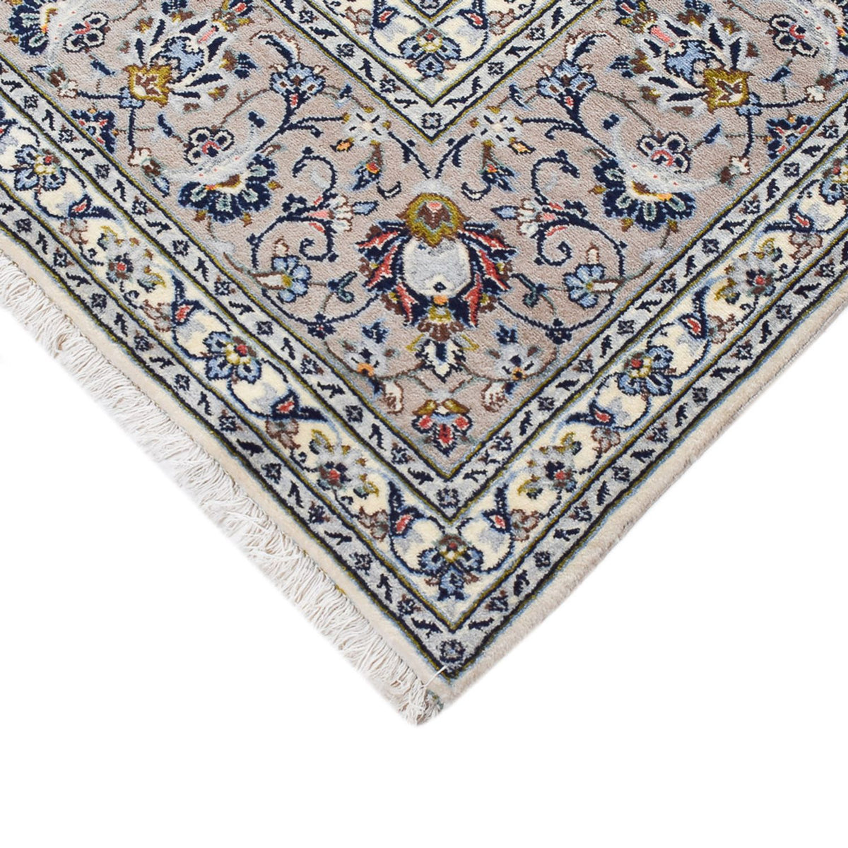 Perserteppich - Keshan - Royal - 335 x 247 cm - grau