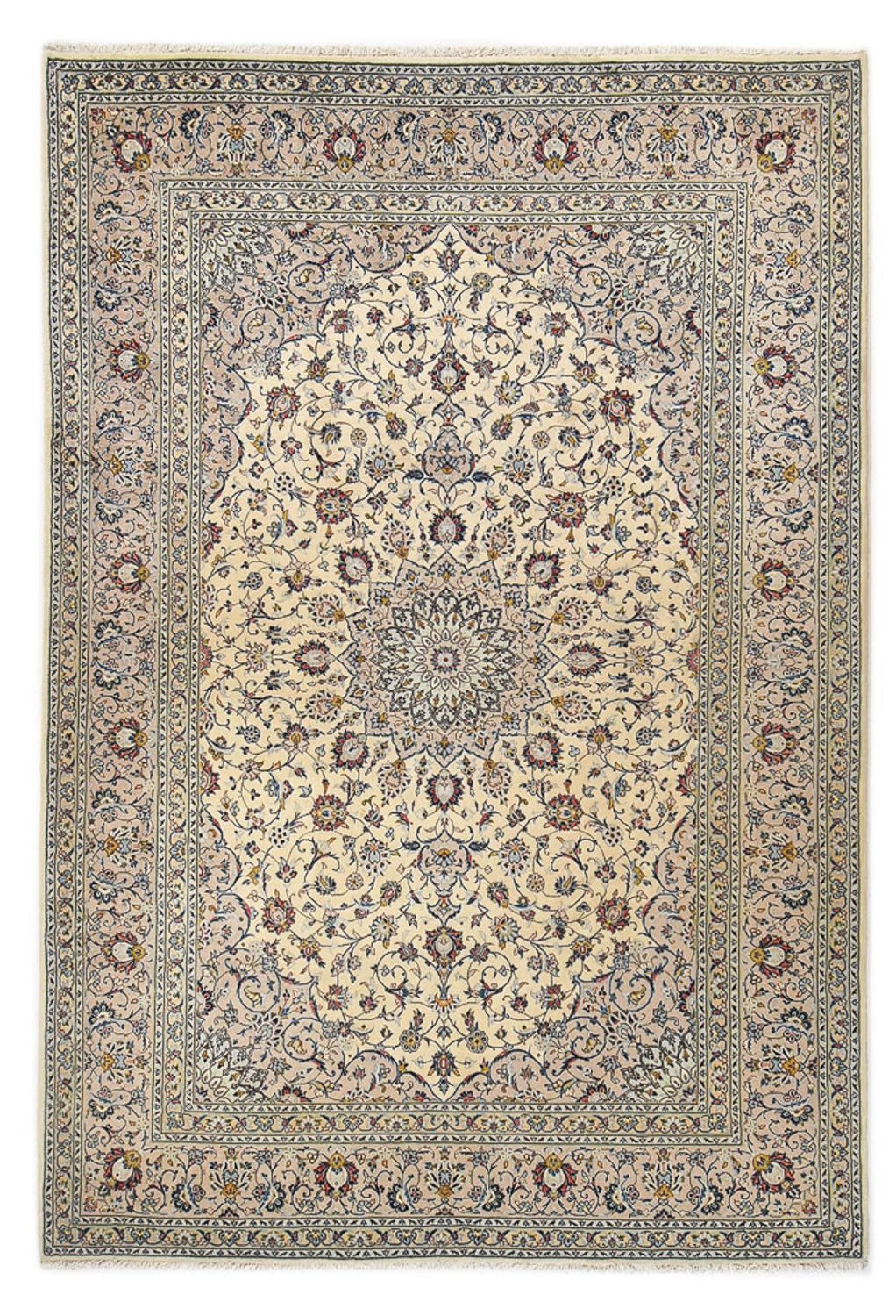 Perserteppich - Keshan - Royal - 348 x 242 cm - sand