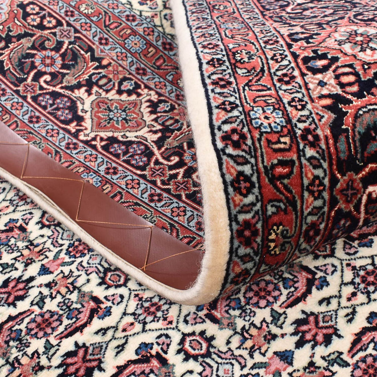 Perserteppich - Bidjar quadratisch - 210 x 199 cm - mehrfarbig