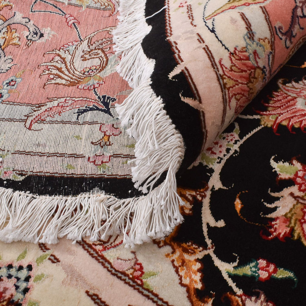 Perserteppich - Täbriz - Premium rund  - 250 x 250 cm - mehrfarbig