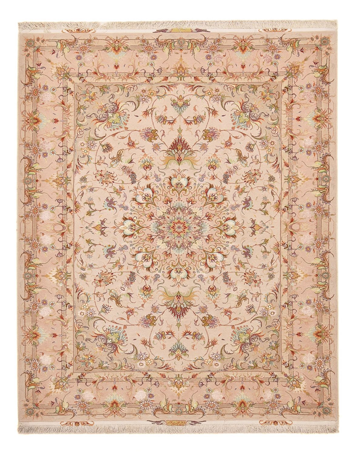 Perserteppich - Täbriz - Royal - 203 x 150 cm - beige
