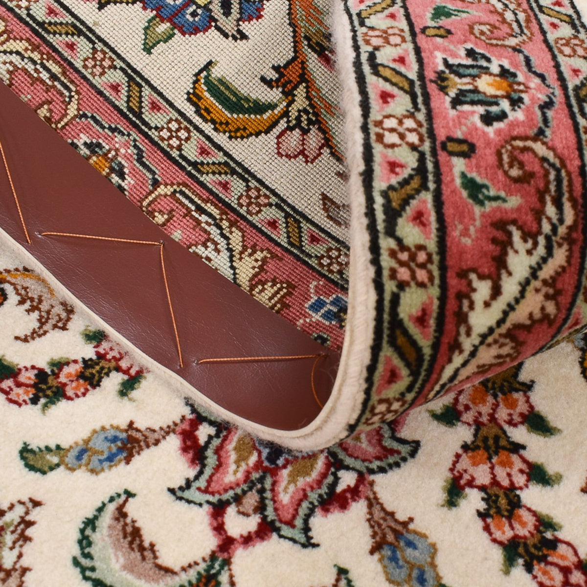 Läufer Perser - Täbriz - Royal - 295 x 72 cm - sand