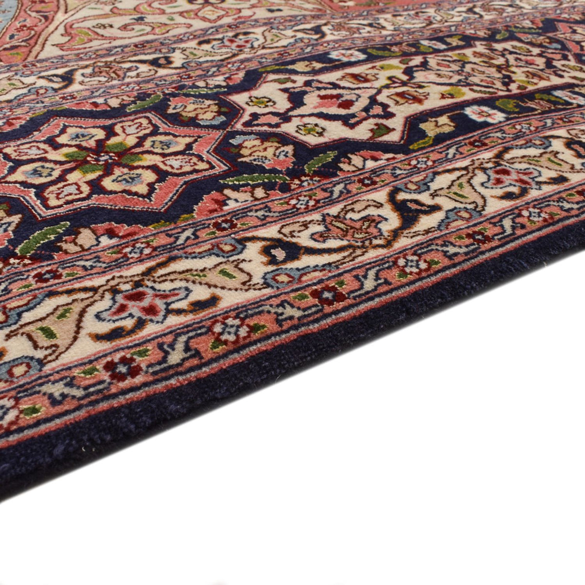 Perserteppich - Täbriz - Royal quadratisch - 254 x 248 cm - dunkelbeige