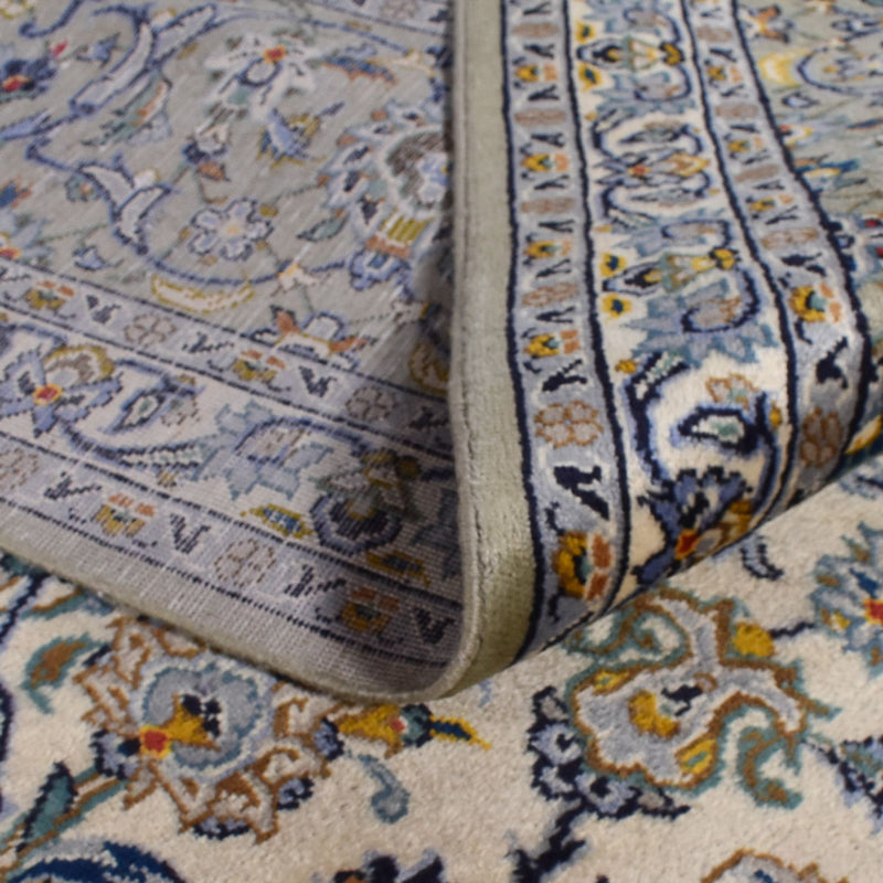 Perserteppich - Keshan - Royal - 350 x 285 cm - grau