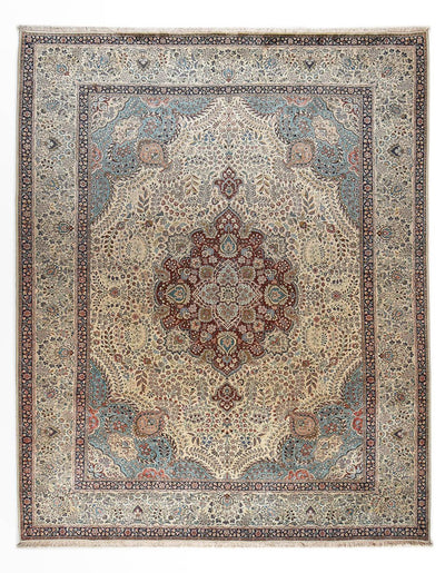 Täbriz - 40 Raj Teppich 306x389cm - Perserteppich