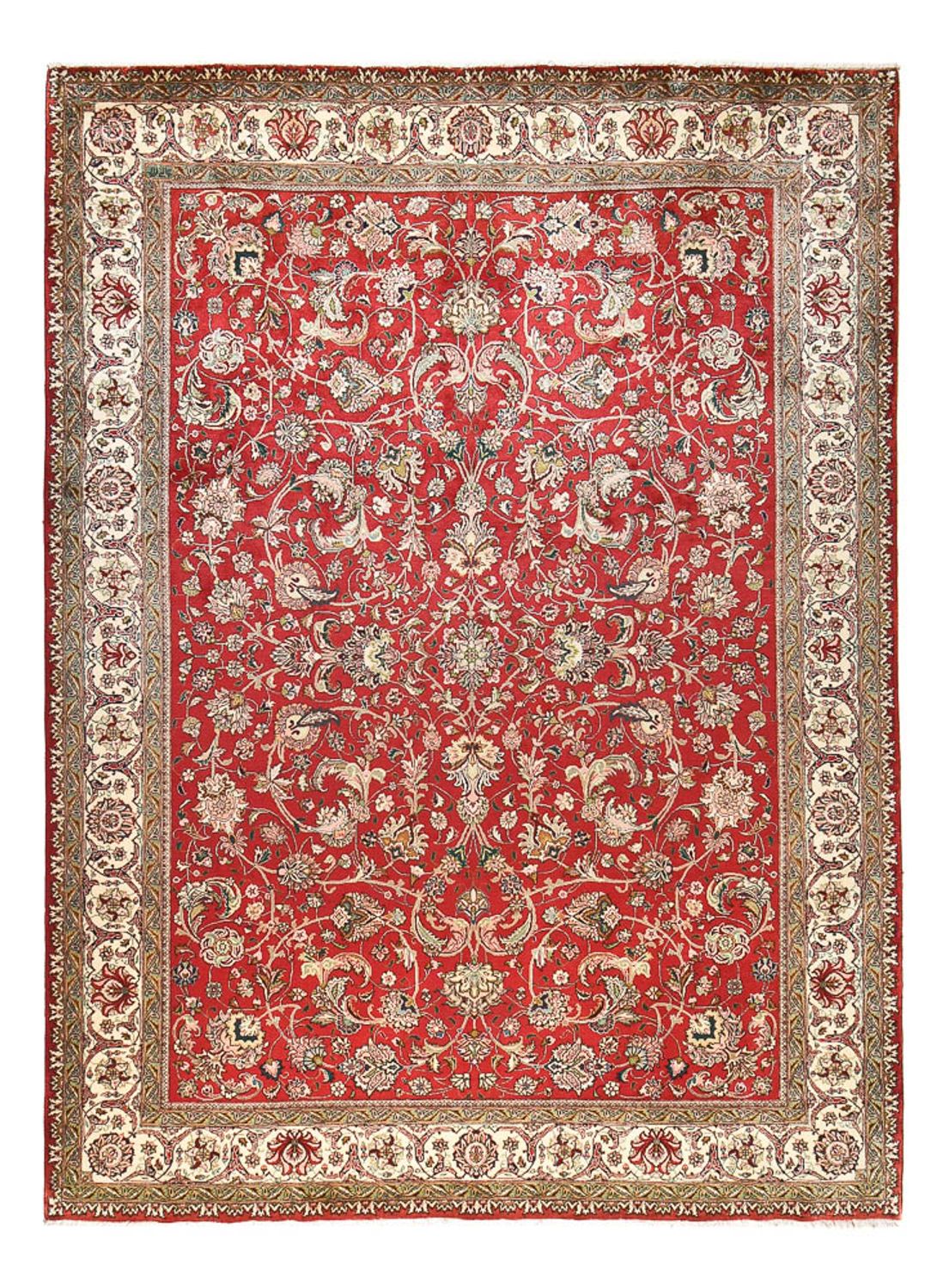 Perserteppich - Täbriz - Royal - 400 x 298 cm - rot