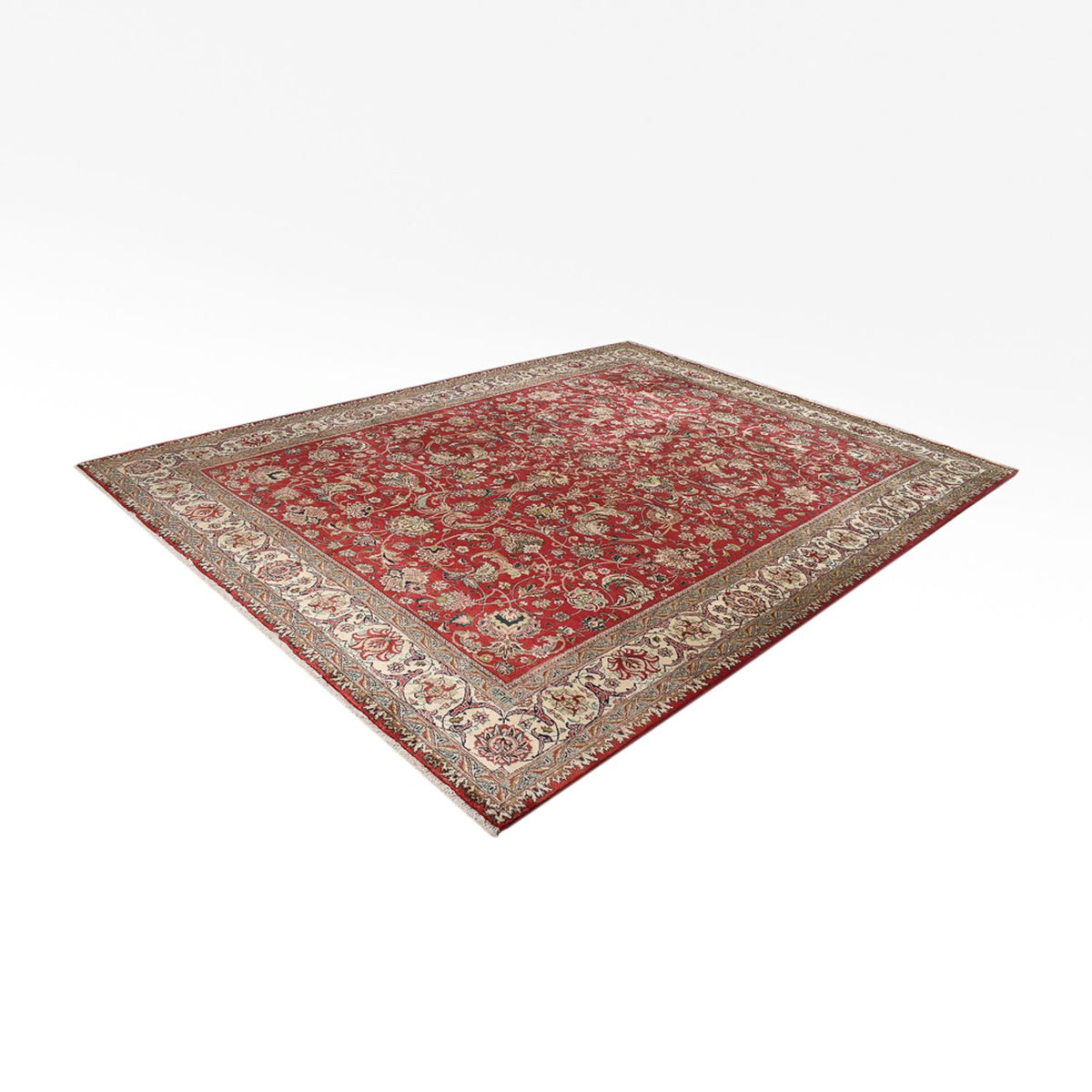 Perserteppich - Täbriz - Royal - 400 x 298 cm - rot
