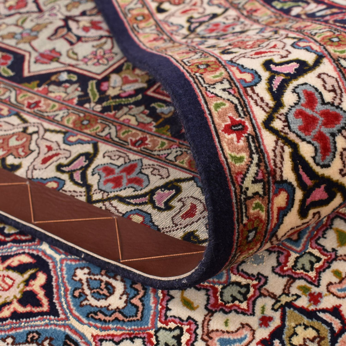 Perserteppich - Täbriz - Royal - 402 x 302 cm - hellbeige