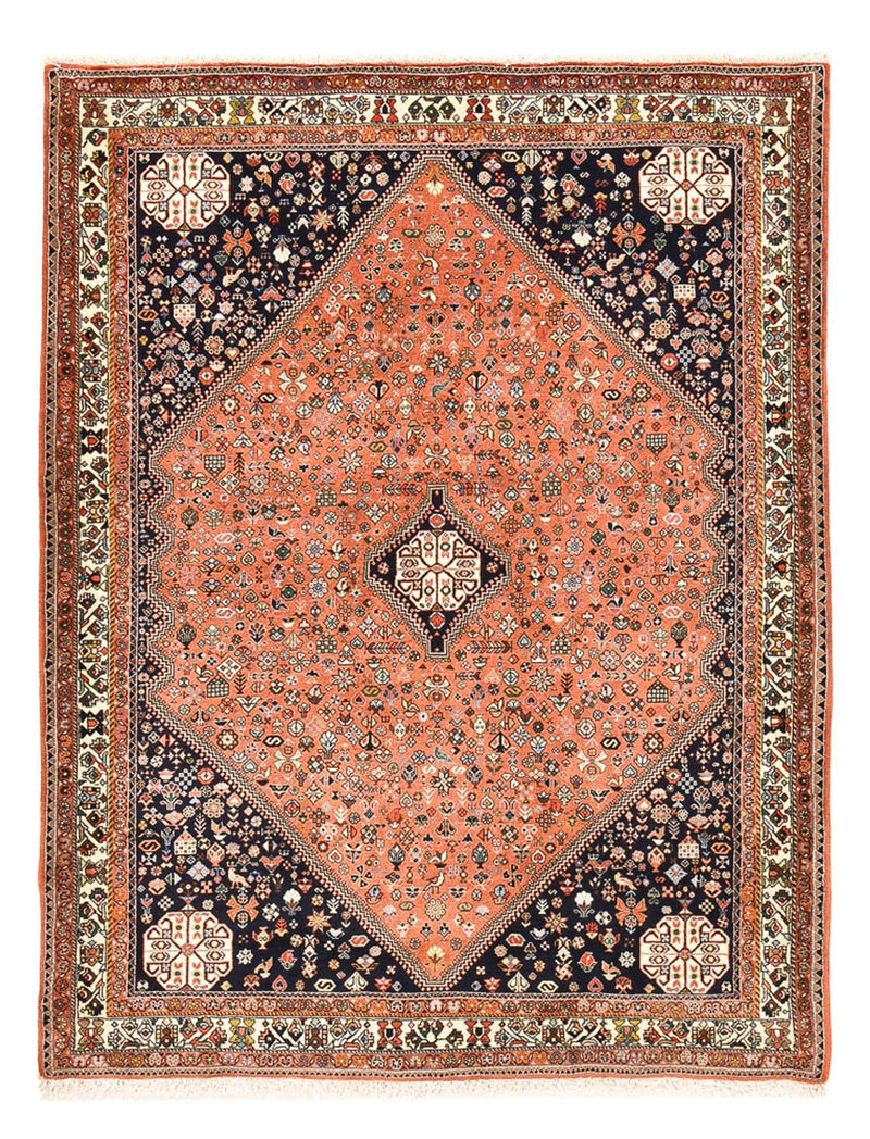 Gabbeh Teppich - Kaschkuli Perser - 218 x 159 cm - hellrot