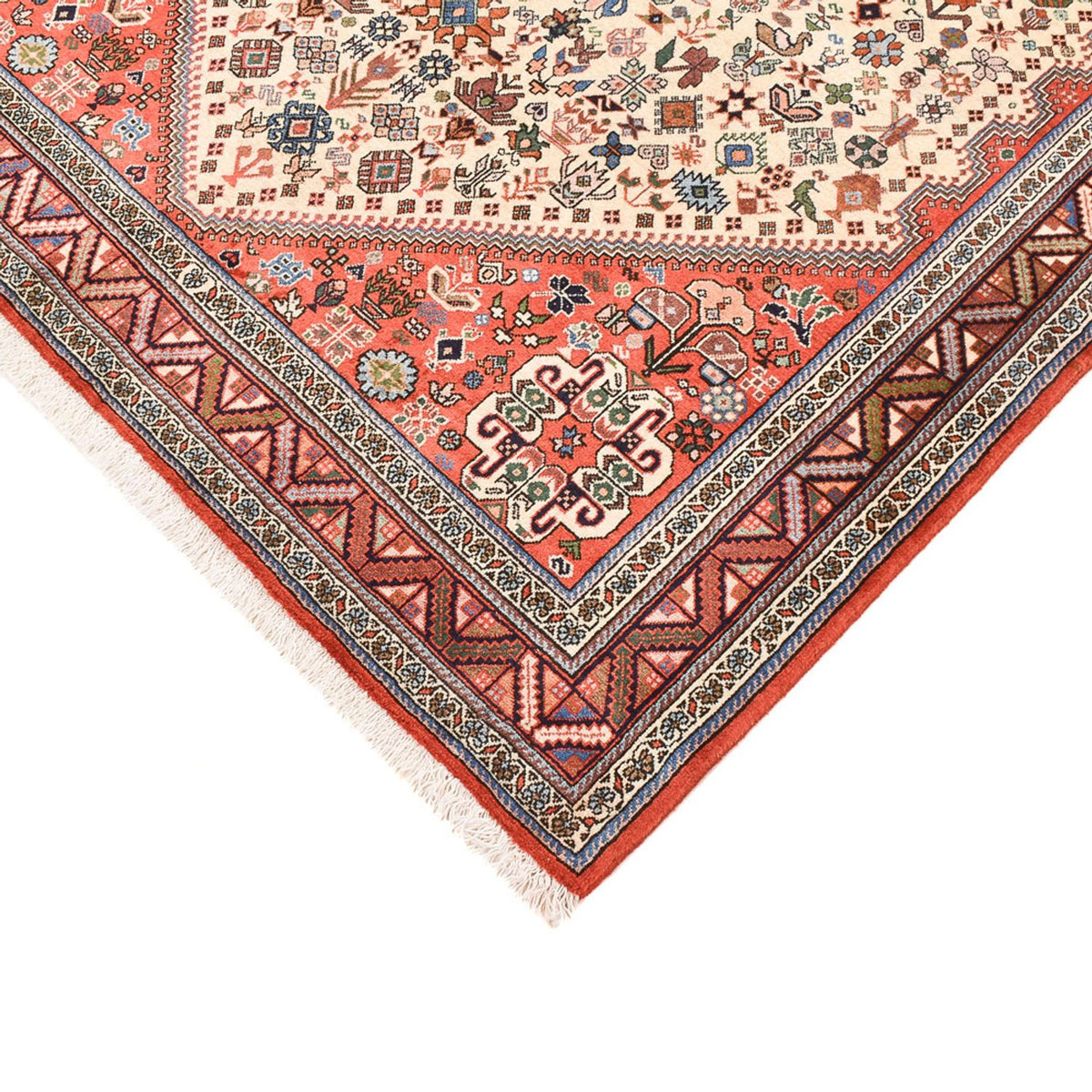 Gabbeh Teppich - Kaschkuli Perser - 208 x 148 cm - creme